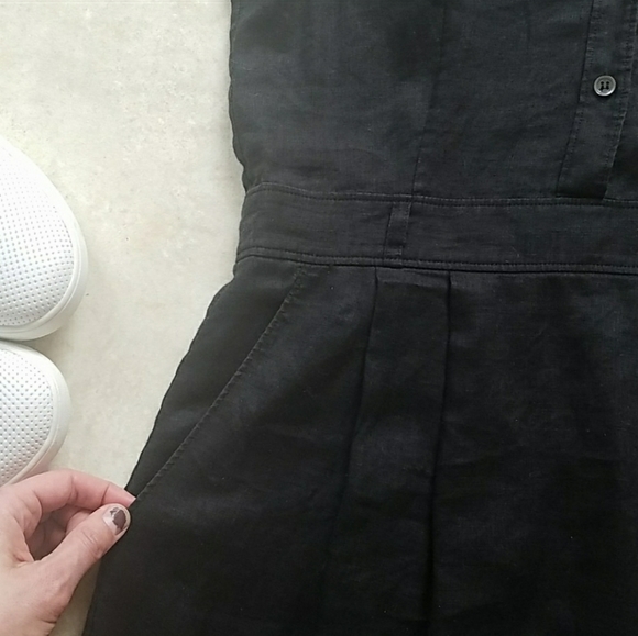 Theory Black Lines Dress Size 6 - Picture 5 of 7